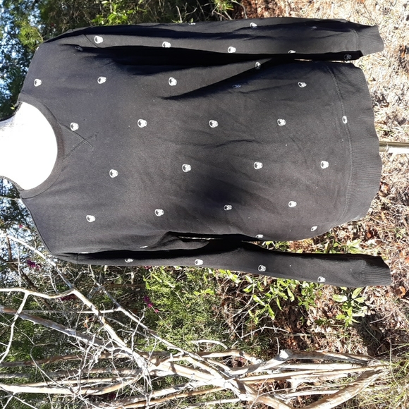 Ricky Singh Cactus Man Black Skulls Sweatshirt Size L - Picture 4 of 6